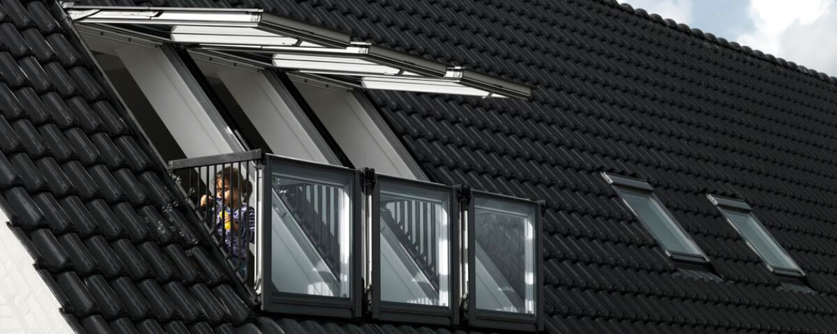 VELUX Окно-балкон и терраса